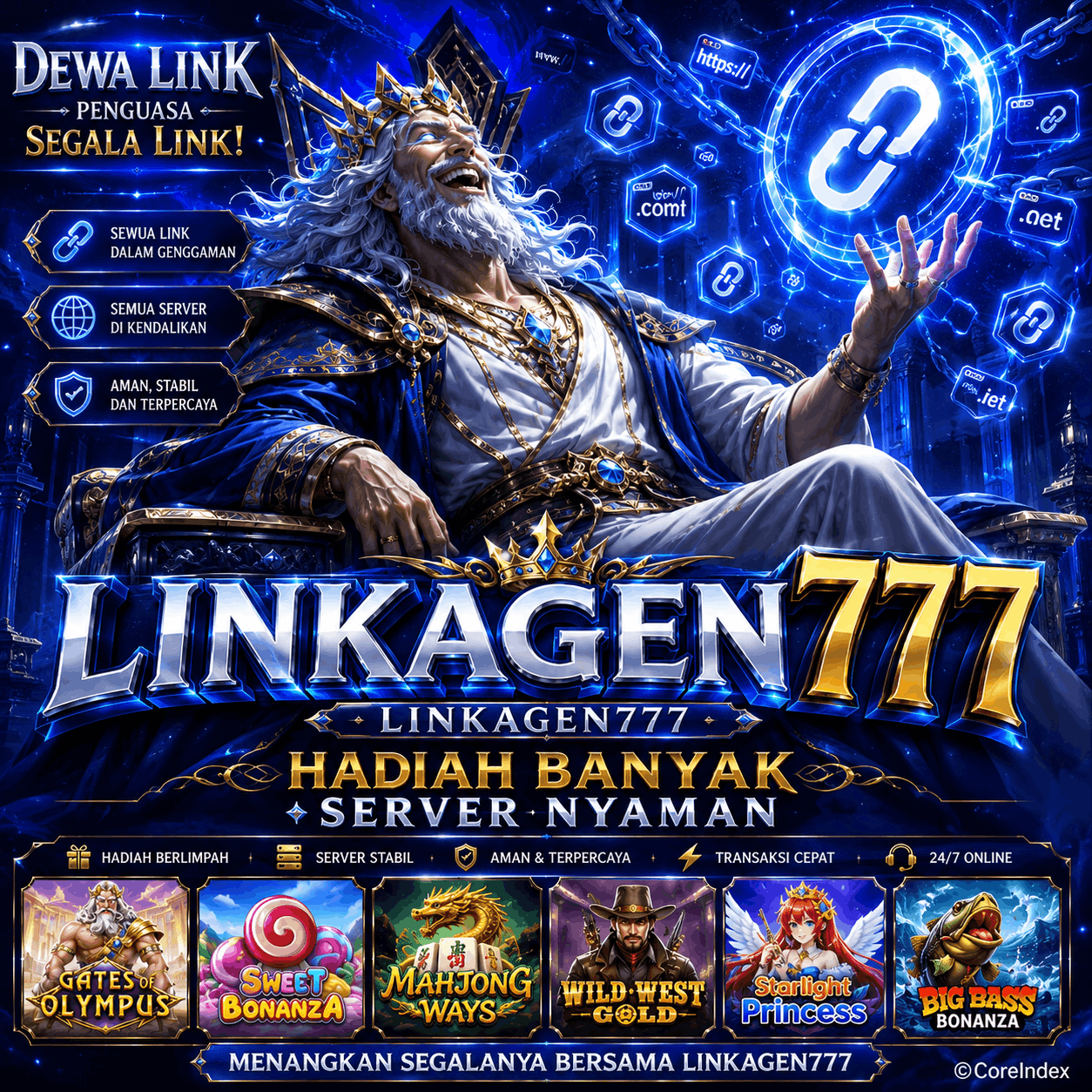 LINKAGEN777 ★ Nikmati Permainan Game Keberuntungan Favorit Bersama Banyak Pemain by Hey siriusly